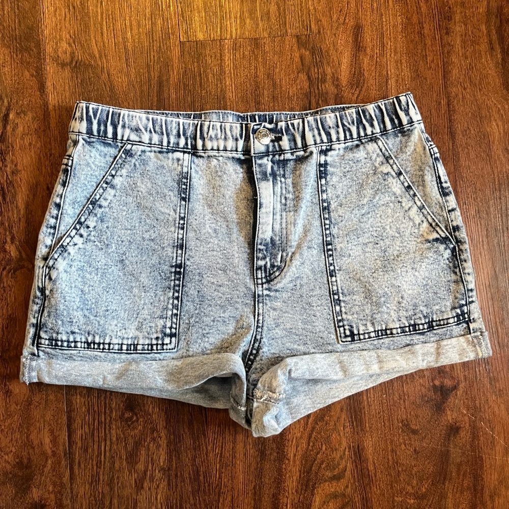 Wild Fable Acid Wash Jean Shorts- Size M